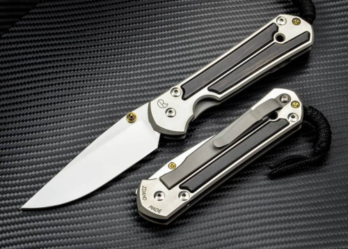 3810 Chris Reeve Large Sebenza 21 Gabon Ebony Inlay фото 13