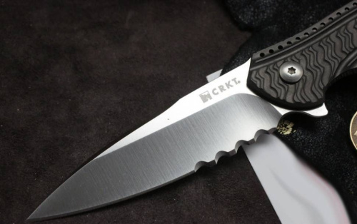 Складной нож CRKT Ripple Grey Combo фото 6