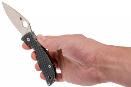 Складной нож Spyderco Alcione 222GPGY фото 19