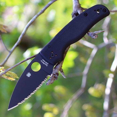 Складной нож Spyderco Shaman C229GSBK фото 8 Складной нож Spyderco Shaman C229GSBK фото 8