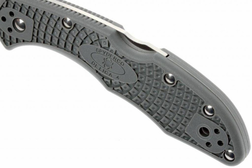 Складной нож Spyderco Delica 4 Flat Ground - 11FPGY фото 13