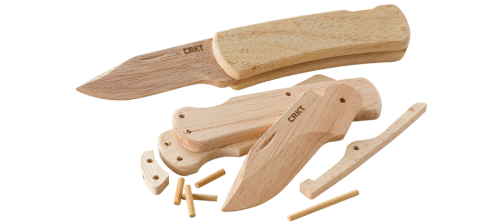 5891 CRKT деревянный Nathan's Knife Kit фото 7