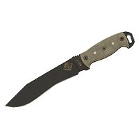 Нож с фиксированным клинком Ontario "NS-7 black micarta"